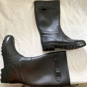 Brand new, Marc Jacobs, black, knee high rainboots.